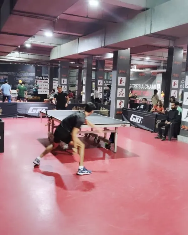 This is what the action looks like at my tournaments. I provide a professional setup with high quality tables and flooring, so every player can focus on their game and give their best performance.
