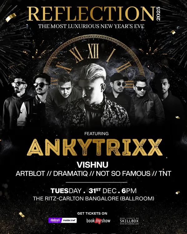 This poster for the "Reflection 2025" New Year's Eve event captures the grand scale of the parties I play. Performing alongside a lineup of top artists at The Ritz-Carlton showcases the caliber of entertainment I provide for exclusive celebrations.
