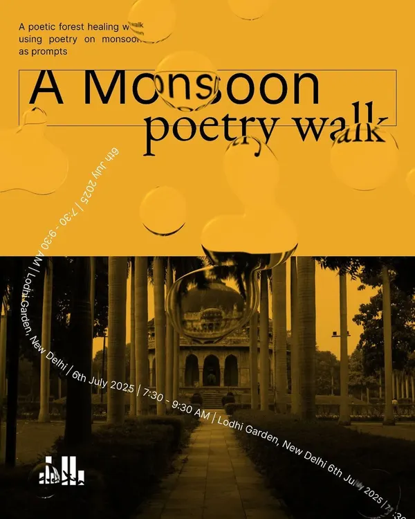 The monsoon brings a strange tapestry of memories. This walk in Lodhi Garden uses poetry about rain to reflect on what this season evokes in us, be it affection, nostalgia, or grief. It's an invitation to listen to the pink noise of the falling rain.