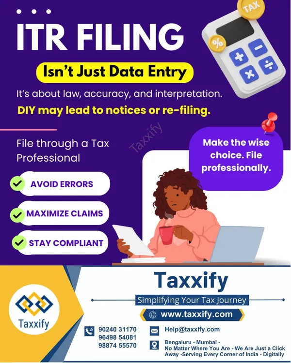 Filing your income tax return is more than just data entry; it requires a deep understanding of tax law and interpretation. This infographic highlights why working with a tax professional is a wise choice to avoid errors, maximize your claims, and ensure you remain fully compliant with all regulations.