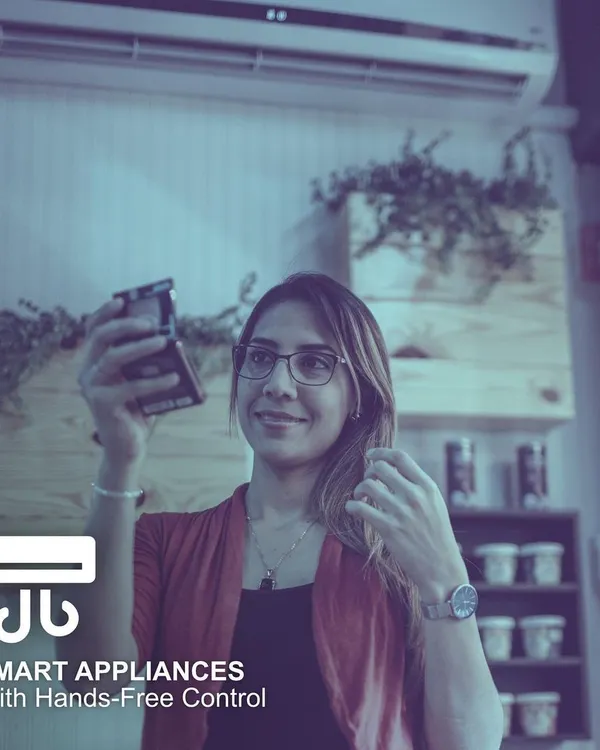 Offer a premium experience with hands-free appliance control. Guests and employees can adjust the air conditioning and other devices using their voice or our app, adding a touch of modern luxury.