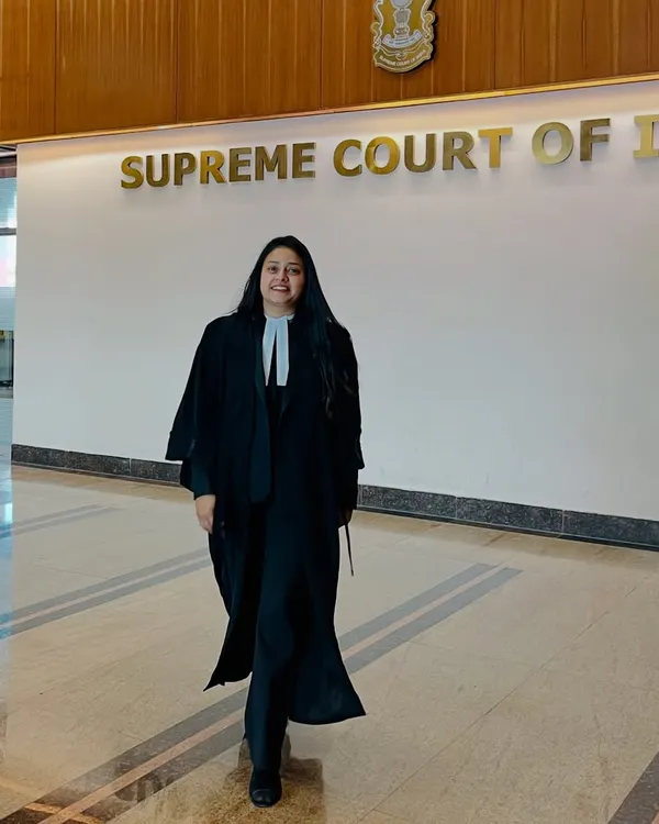 Walking through the halls of the Supreme Court of India. This is where the most critical legal battles are fought and won, and I am proud to practice here.