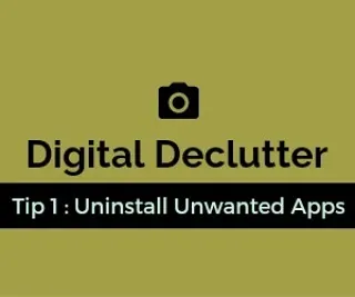 Let's start with a simple but powerful first step: an app detox. Removing apps you no longer need is the quickest way to free up phone storage and simplify your home screen.