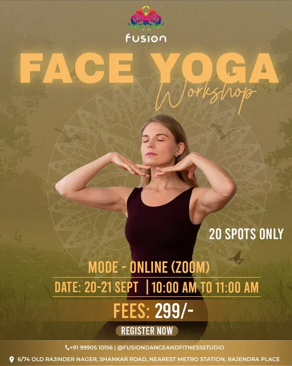 Your skincare routine is missing a key step: Face Yoga. Join our 2-day online workshop to learn techniques for a lifetime of results.
