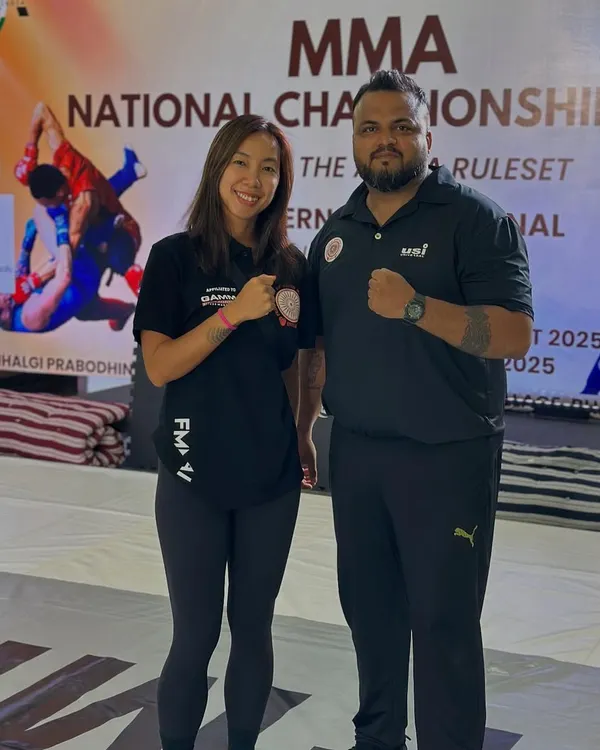 I am honored to have been certified as an A-Grade Referee & Judge under the AMMA ruleset. Here I am with one of the international referees who guided me. This is about leveling up in every way.