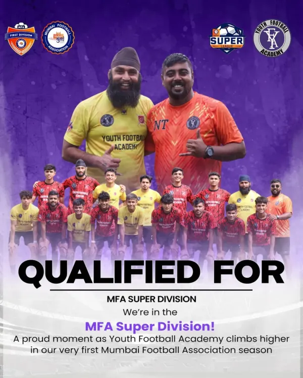 This was a proud moment for us, qualifying for the MFA Super Division in our very first season. It's a testament to the hard work of our players and the strategic guidance from our AIFF licensed coaching staff.