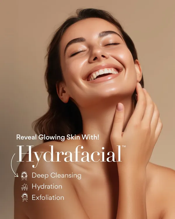 The HydraFacial is more than a standard facial; it's a comprehensive treatment for revealing glowing skin. It provides deep cleansing, powerful hydration, and gentle exfoliation all in one session, leaving your skin with a smooth, glassy finish.