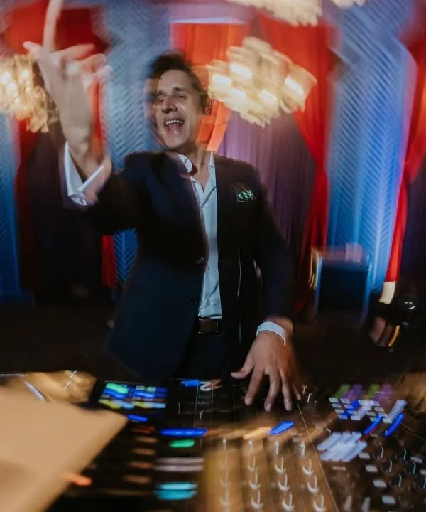 Life has been up in the air lately, and I love it. This shot captures the energy and motion of a night spent creating musical magic.