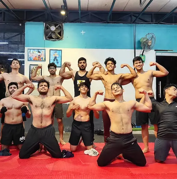 My squad. The result of hard work, discipline, and pushing each other every single day. This is the Delhi Combat family.