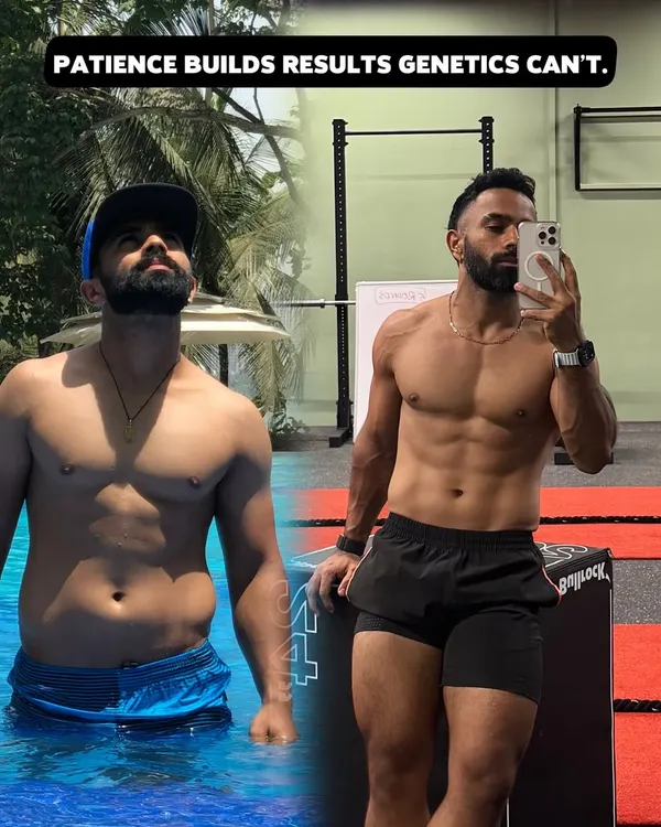 This is the result of patience and discipline. Genetics might give you a head start, but they don't determine the finish line. Real transformation comes from the hard work you put in day after day, especially when no one is watching.