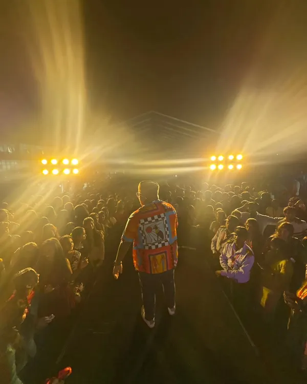 This is the moment we live for. Looking out at a sea of faces, all connected by the music. This is the energy I bring to every festival and large-scale concert, creating a memory that lasts long after the last note.