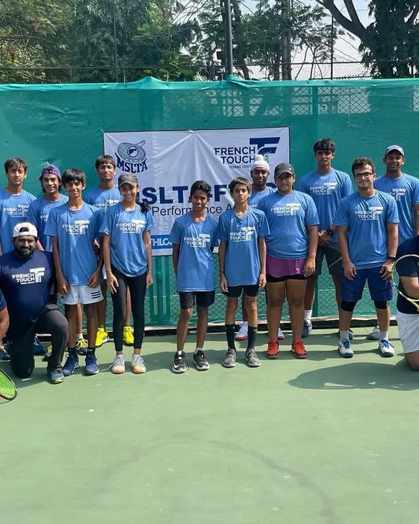 The dedicated team of players and coaches at French Touch Tennis Center India. We foster a supportive family atmosphere built on hard work and shared goals.