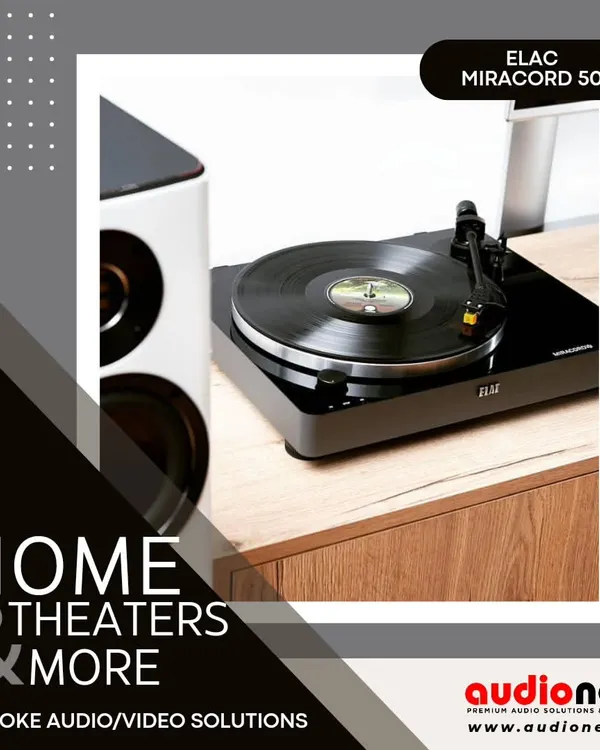 For the vinyl lovers, the Elac Miracord 50 turntable is a beautiful piece that combines retro style with modern engineering. It's the perfect centerpiece for a high-fidelity audio setup, bringing warmth and character to your music collection.