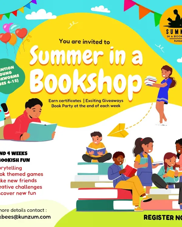 Our 'Summer in a Bookshop' program is four weeks of pure bookish fun. We offer storytelling, book-themed games, and creative challenges designed to make summer a season of discovery.
