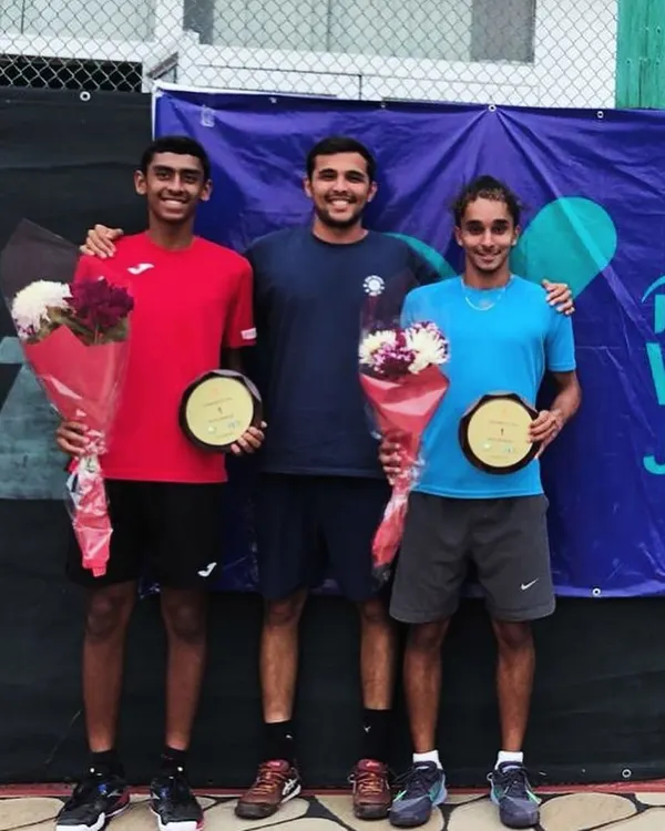 A major international win for Sehaj and his partner, clinching the J100 Doubles Title in Uzbekistan.