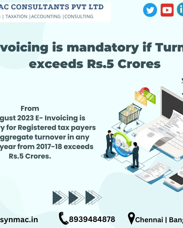 From August 1st, 2023, e-invoicing became mandatory for businesses with a turnover exceeding Rs. 5 Crores. Understanding this threshold is a key compliance point we cover in our GST training module.