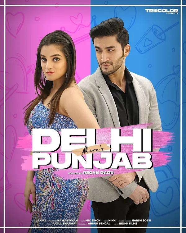The official poster for my song "Delhi Punjab". This track showcases my ability to deliver fun, upbeat vocals perfect for a modern Punjabi pop song.