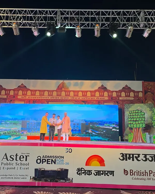 We were honored to be recognized for our work in organizing the Ram Lila 2024 at Gaur City, a testament to our ability to manage large-scale community events.