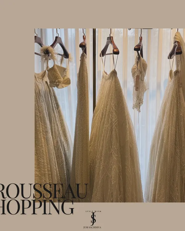 Trousseau shopping is about curating a wardrobe for your new life. These beautiful, light outfits are perfect examples of pieces that are both elegant and versatile.