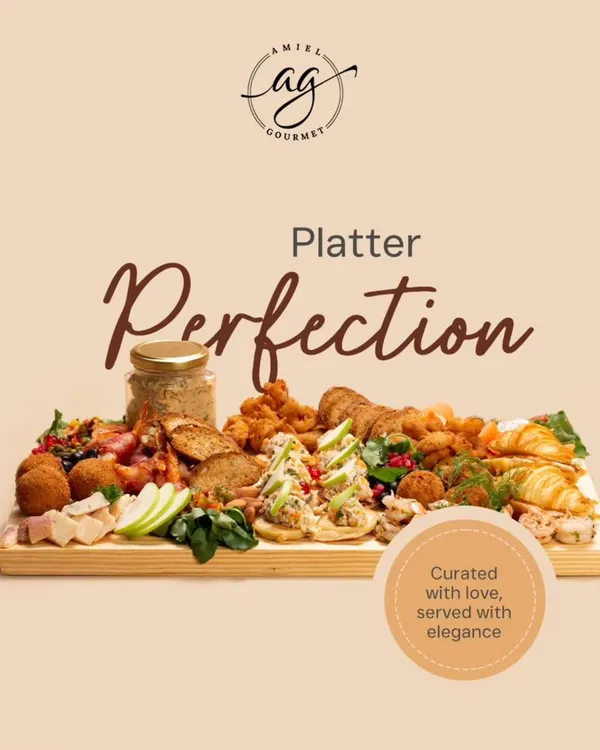 This is what I call platter perfection. A beautiful spread featuring a variety of my favorite savory bites, from crispy croquettes and fresh bruschetta to mini croissants and artisanal dips, curated with love and served with elegance.