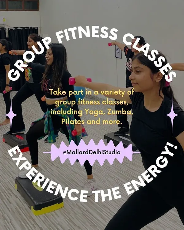 Experience the energy of my group fitness classes. We use equipment like steppers and light dumbbells to make the workout dynamic and effective. Join us and feel the burn in the most fun way possible.