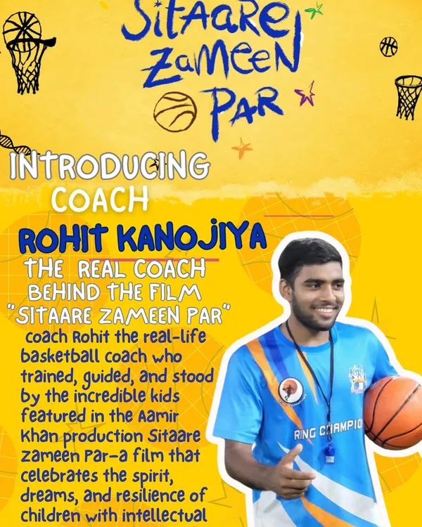 Meet Coach Rohit Kanojiya, a key coach at our academy who trained over 120 children with special needs for the Aamir Khan Productions film "Sitaare Zameen Par." His expertise and passion are central to our inclusive coaching.