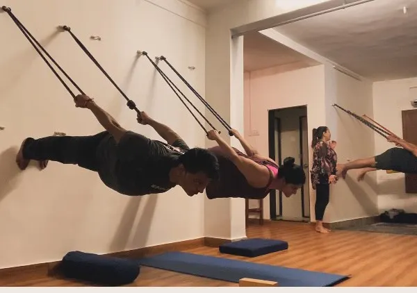 In my classes, we use tools like the rope wall to decompress the spine and build strength in a way that feels like flying. It’s about exploring what your body can do with the right support and guidance.