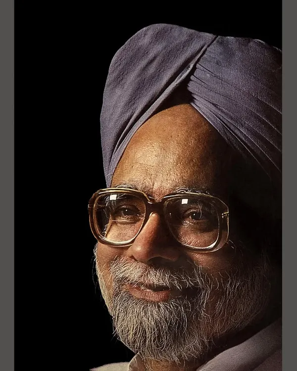 A rare, warm portrait of Dr. Manmohan Singh, the former Prime Minister of India, captured for a SUNDAY magazine cover in 1993. This image showcases my experience in creating editorial portraits for prominent national leaders.