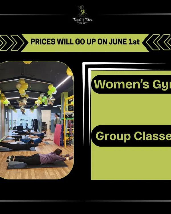 This graphic is a reminder that we offer a wide variety of group classes. There's something for everyone, no matter your fitness level or interest.