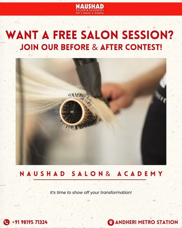 We love seeing our clients' transformations. Join our Before & After contest for a chance to win a free salon session. Just share your new look, tag us, and you could be our next winner.