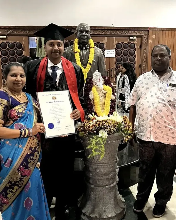 This photo captures the moment my seven-year dream became a reality. Standing with my parents after receiving my Chartered Accountant qualification, this represents the dedication and perseverance I bring to every client's financial journey.