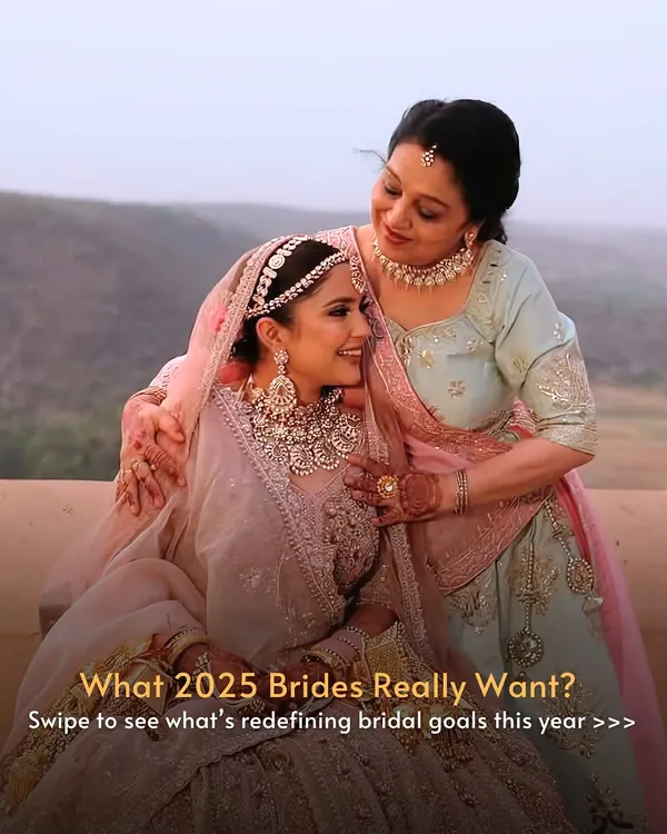 What do 2025 brides really want? It's all about personal expression and breaking away from the old rules.