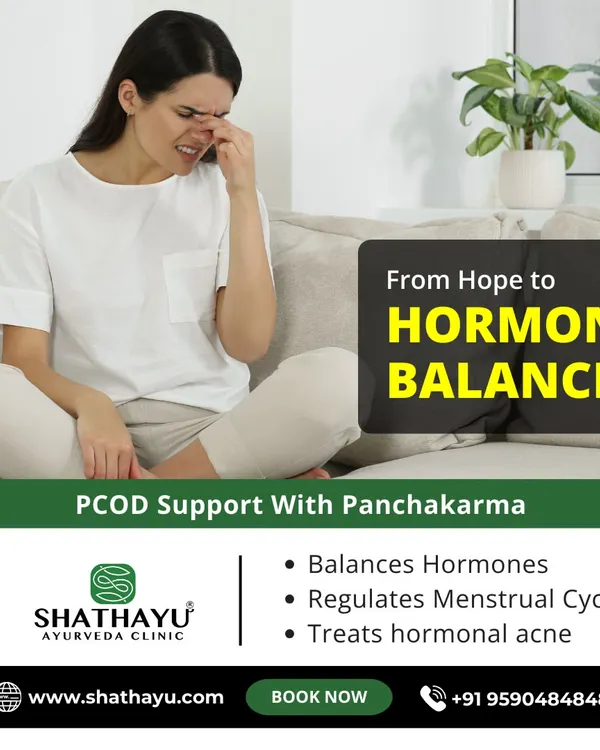 I offer PCOD support with Panchakarma to help you move from hope to hormone balance. This deep cleansing therapy naturally balances hormones, regulates the menstrual cycle, and treats related hormonal acne.