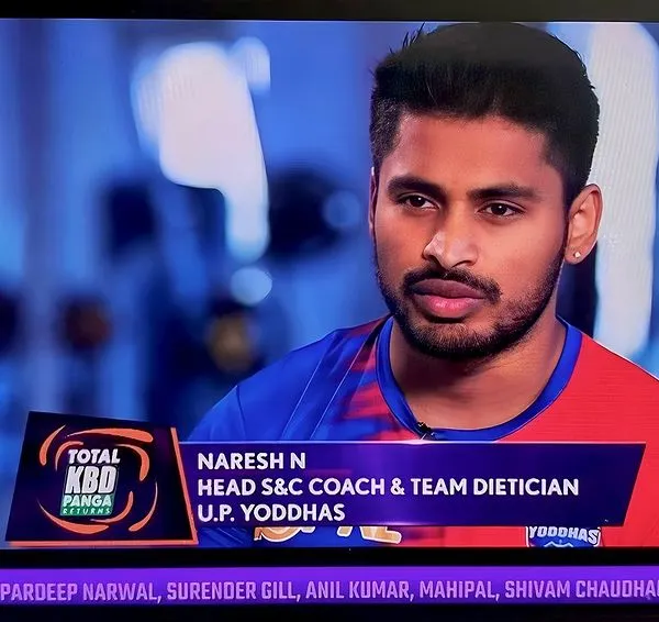 As the Head Strength & Conditioning Coach and Team Dietitian for the U.P. Yoddhas in the Pro Kabaddi League, my work is regularly featured on networks like Star Sports. This is a testament to the professional, high-stakes level of coaching I provide.