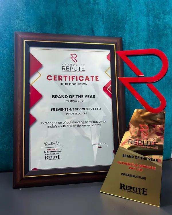 I am incredibly humbled to be recognized as 'Brand of the Year' for Infrastructure by Brands of Repute. This award is a testament to my team's hard work and the trust my clients place in me to deliver excellence.