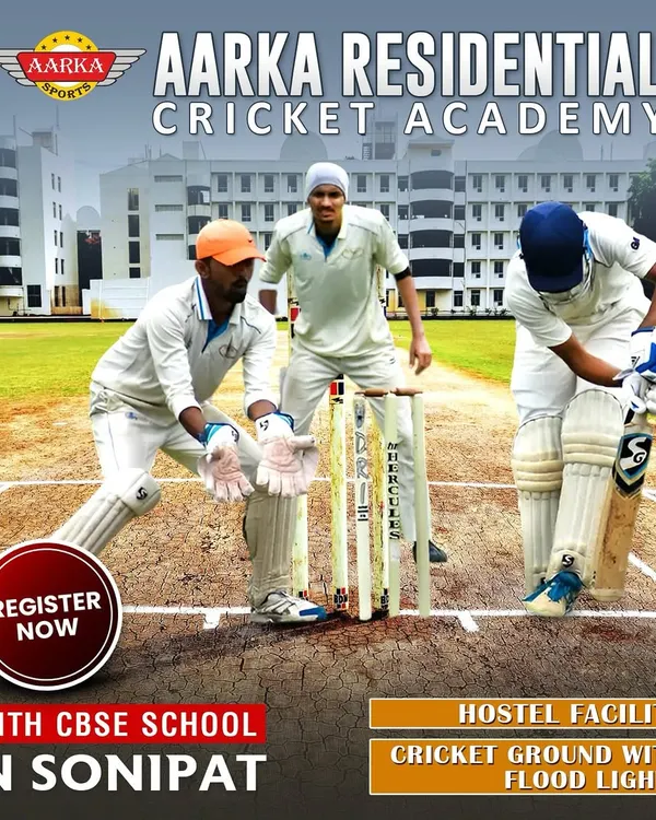 Our residential cricket academy in Sonipat is for the truly committed. We combine elite cricket training with a full CBSE school curriculum to develop well-rounded athletes.