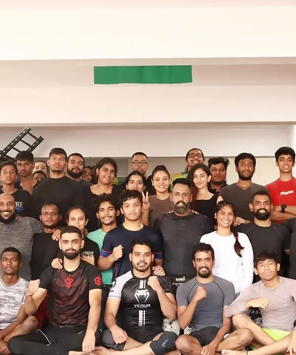 The entire team at our in-house tournament. The energy and support from everyone, including competitors, teammates, and parents, was incredible.