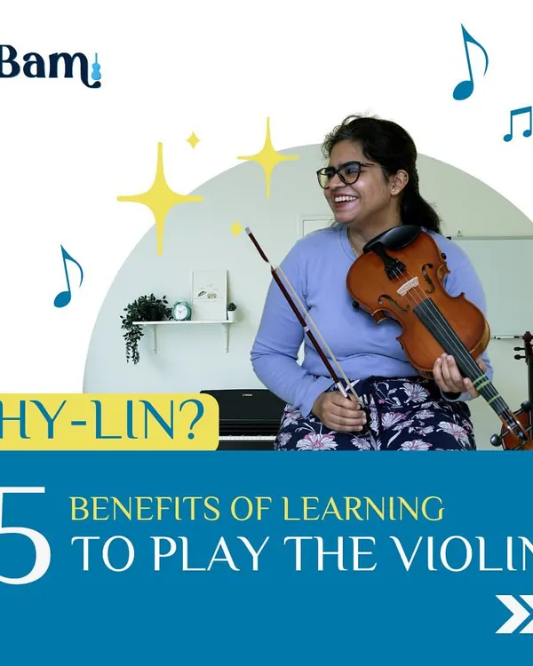 Why learn the violin? We're sharing five of the incredible benefits that come from learning this beautiful instrument, from boosting brain power to building friendships.