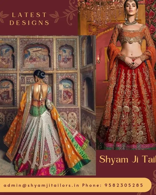 A showcase of our custom designer lehengas, from heavy bridal wear to elegant party outfits. We can create any style you have in mind, ensuring a perfect fit and finish.