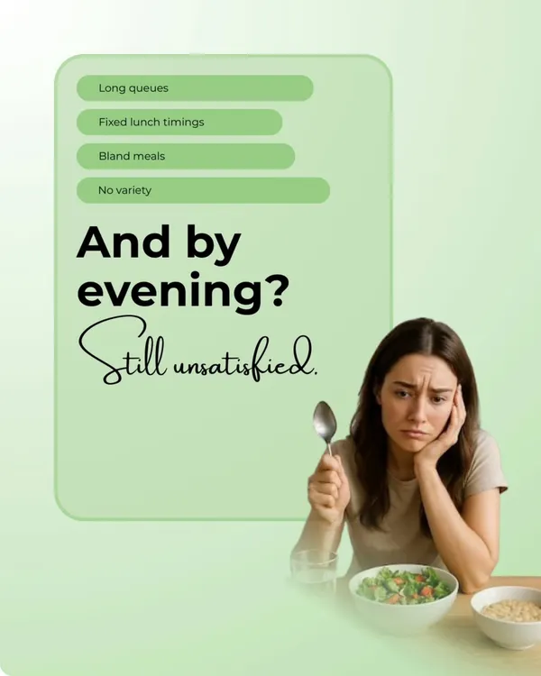 Tired of long queues, fixed lunch timings, and bland meals that leave you unsatisfied? We've been there, and we created Zunch to solve that problem.