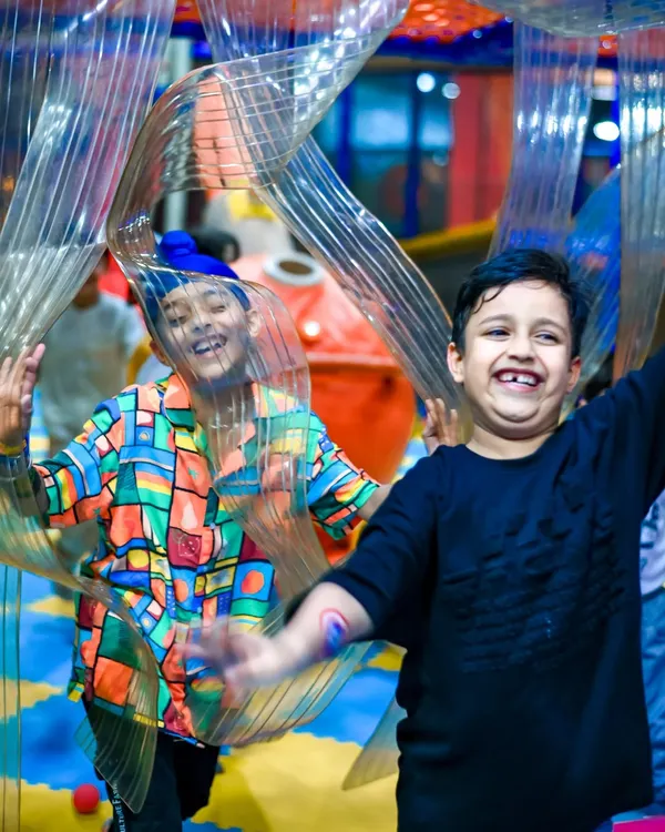 This is what pure, unfiltered fun looks like! We love seeing the huge smiles on our Lil' Cubs' faces as they navigate the unique tunnels and structures in our play maze. It’s moments like these that we build our entire world around.