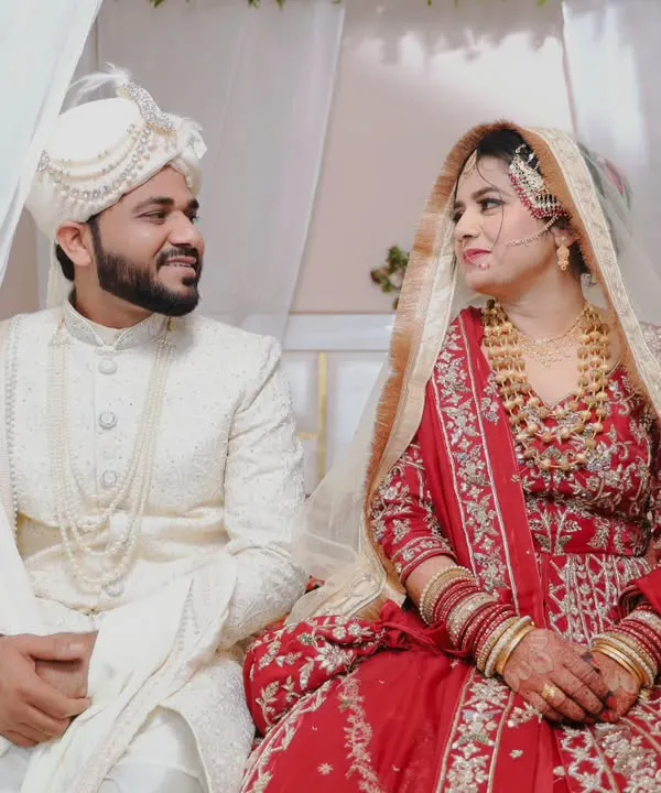 A beautiful moment between Qasim and Zubiya during their Muslim wedding ceremony. We capture the quiet intimacy and traditional elegance of the Nikah.