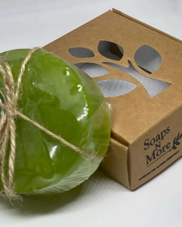 Beat the heat with our refreshing Neem Tulsi soap. Made with pure neem powder and tulsi leaves, this soap is perfect for soothing skin and preventing itchiness.