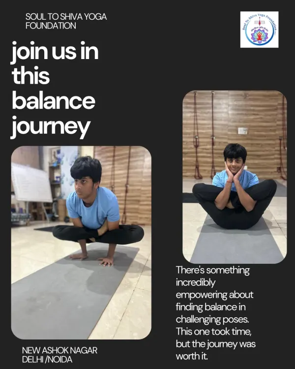This young student demonstrates incredible focus and balance in Mayurasana (Peacock Pose). My kids' yoga classes are designed to build not just physical strength but also mental discipline and self-confidence from a young age.