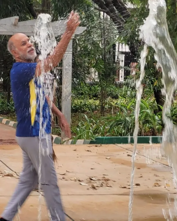 This is why we design. A moment of pure joy in one of our revitalized Bengaluru parks, where interactive water features invite play and connection for all ages. Our goal is to create public spaces that foster community and simple happiness.