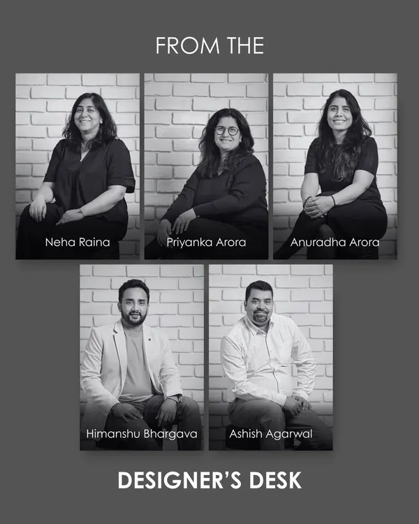 Introducing our Associate Partners, the design leaders who turn ideas into experiences. This image puts a face to the minds shaping our clubhouses, show apartments, and workspaces.