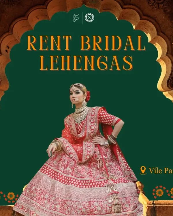 Your search for the perfect bridal lehenga ends here. This classic red and gold piece is designed for the bride who wants a timeless and regal wedding day look.