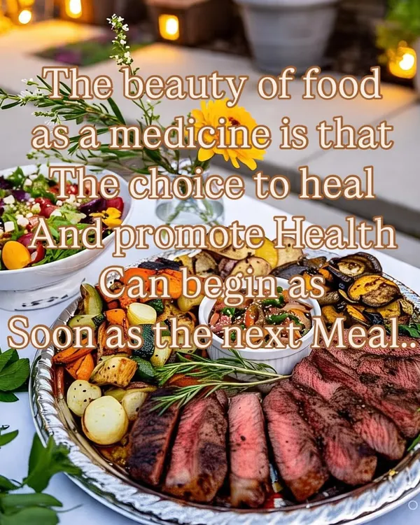 The beauty of food as medicine is that the choice to heal can begin with your very next meal. Every plate is an opportunity to nourish your body and promote health.