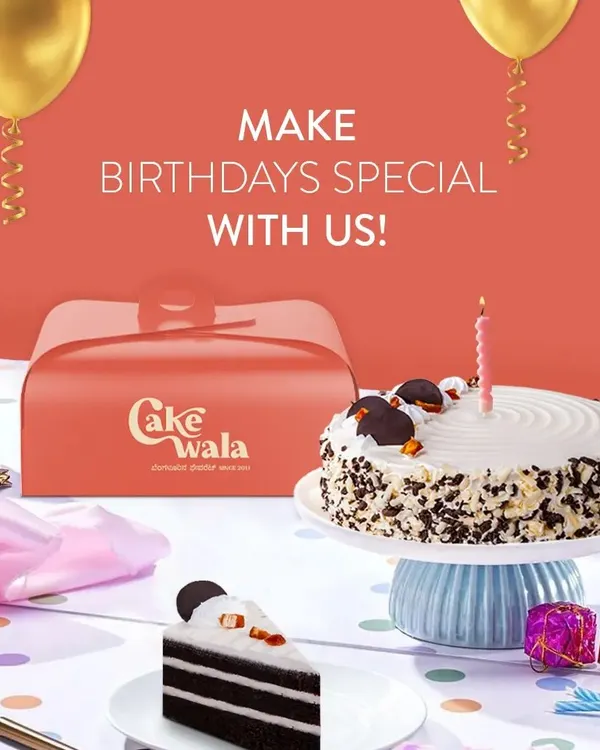 Make every birthday unforgettable with the perfect cake. We offer a wide range of flavours and designs, complete in our signature packaging, to be the sweet highlight of any birthday party.