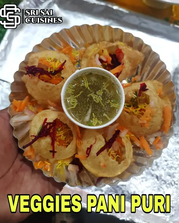 Introducing my Veggies Pani Puri, a first in Bangalore! I load up the classic puri with finely chopped fresh vegetables for a healthier and crunchier bite.
